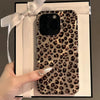 Luxury Stylish Leopard Print Phone Case For iPhone 16 15 14 Pro Max 13 12 11 XS X XR 7 8 Plus SE 2022 Shockproof Soft Back Cover - Caseverse