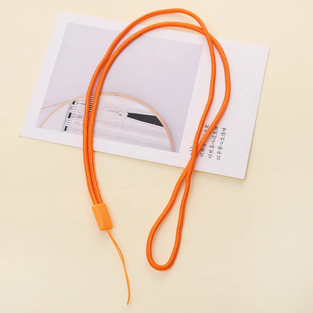 Lanyard Nylon Multi-purpose Hanging Neck Long Rope for Mobile Phone Portable Game Consoles Pass Cards Lanyard String Holders