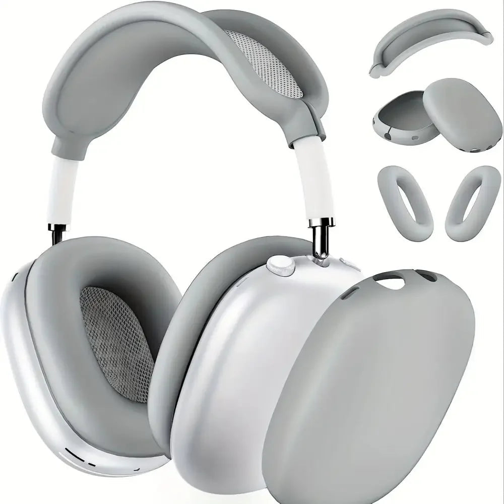 3 in 1 Soft Silicone Skin Protector Headphones Case For Airpods Max Cases Anti Scratch Shockproof Earphone Cover Accessories Caseverse