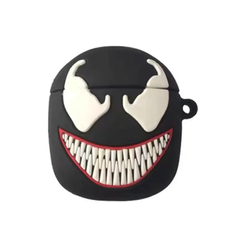 3D Cartoon Silicone Case for Airpods 1 2 3 Pro Wireless Earphone Protective Cover for Airpods Pro2 with Hook Caseverse