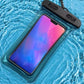 Transparent Waterproof Phone Case Touch Screen Under 7.0 inches Mobile Phone Cover with Lanyard Phone Sealed Bag Swimming&Diving - Caseverse