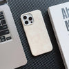 Luxury Business Vintage Leather Magnetic Phone Case for IPhone 16 Plus 15 14 13 12 Pro Max Metal Camera Frame Shockproof Cover Caseverse