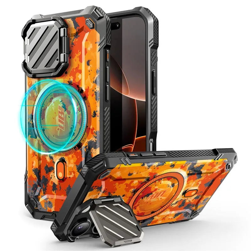 SUPCASE For iPhone 16 Pro Case 6.3" 2024 UB Mag XT Heavy Duty Rugged Strong Magnetic Phone Case with Camera Cover