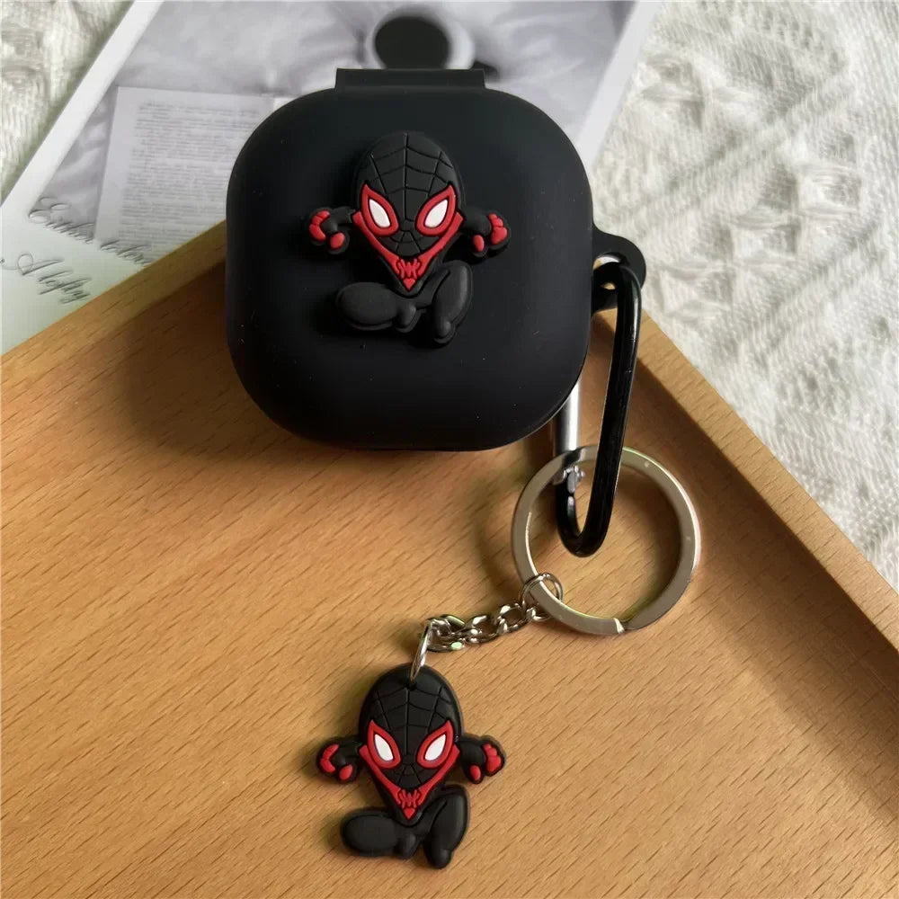 Cartoon Silicone Bluetooth Earphone Protective Case Suitable for SHOKZ OpenFit 2 T920 Scratch Resistant Earphone Case Caseverse