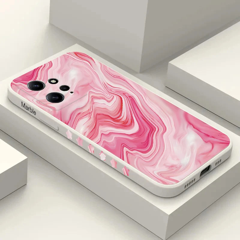 Fashion Colorful Marble Phone Case for Xiaomi Redmi 13C 12C 10C 4G Note 13 12 11 Pro Plus 5G 12S 11S 10S 9S 9 10 Pro Soft Cover - Caseverse
