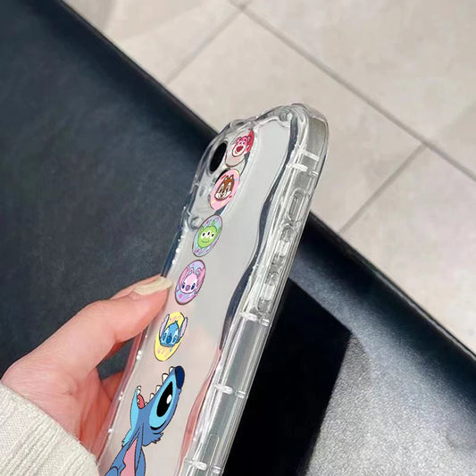 Cartoon Cute Stitch Tpu Case For Redmi Note 14 13 Pro Plus Redmi 14C 13 13C A3 Pro Mi 14T Phone Cover Caseverse