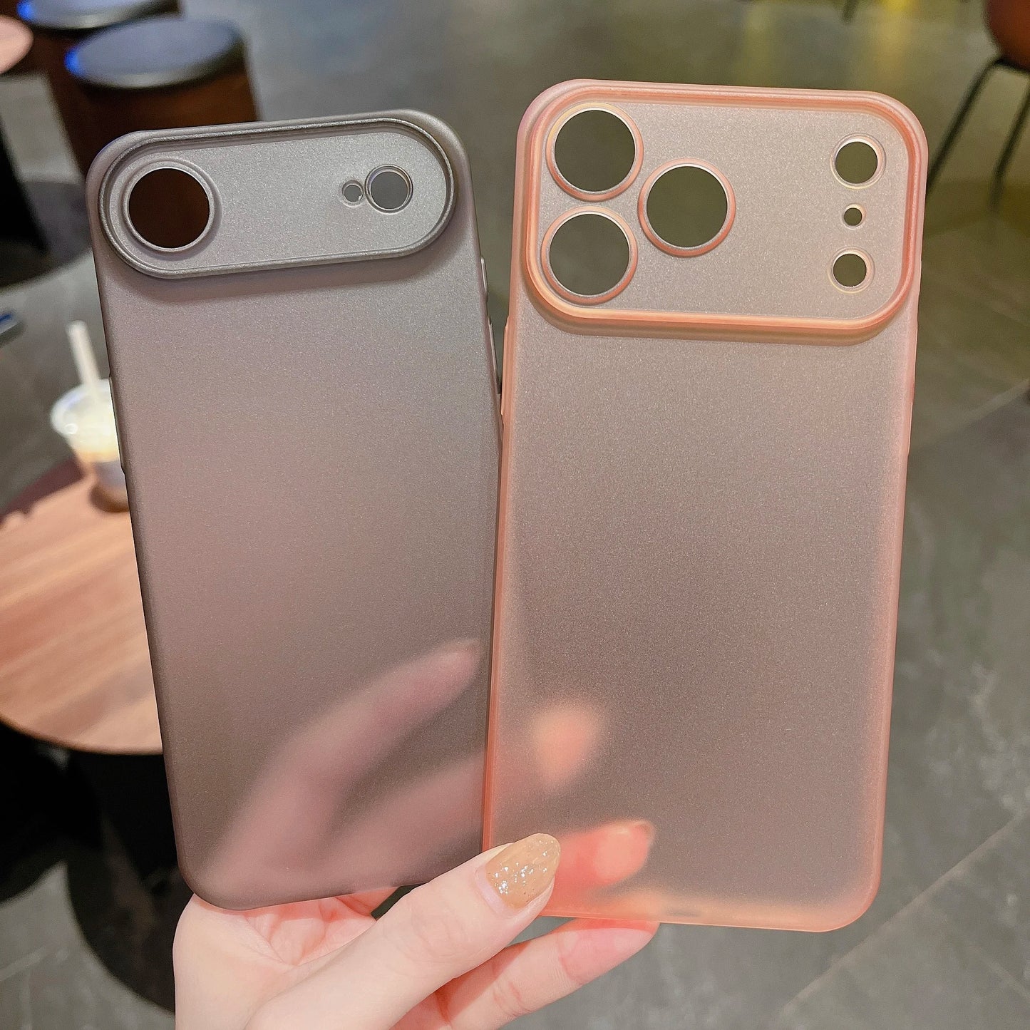 Luxury Ultra Thin PP Hard Case for iPhone 17 Air 17 Pro Max Clear Translucent Shockproof Slim Lens Protection Cover Case