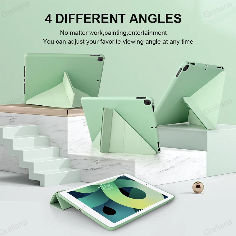 For Ipad Pro 11 M4 M5 case iPad Air 11 11th 11 2025 5 4 10th 10.9 Funda iPad 9th 7th 8th Gen Cases Mini 6 7 4 5 10.2 9.7 Cover