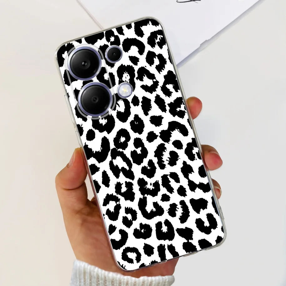 For Xiaomi Poco M6 Pro 2024 Case New Fashion Marble Cartoon Cover Soft Clear Silicone Funda For Xiaomi Poco M6 Pro 4G Phone Case - Caseverse