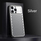 Aluminum Alloy Phone Case For iPhone 16 Pro Max 15 14 13 Metal Breathable Back Cover Caseverse