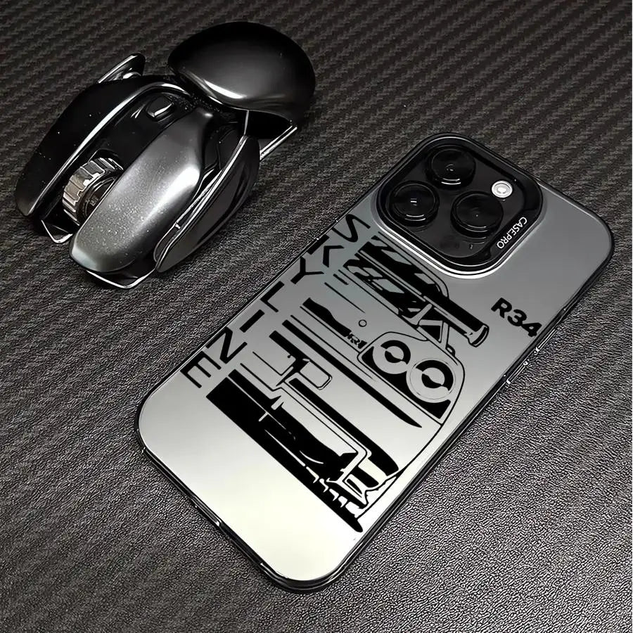 JDM Dream Car Cool Cover Phone Case for iPhone 16 Pro 15 Pro Max 14 13 12 11 XS 14 Pro Max 16 Plus 14Pro 12Pro Soft Shell - Caseverse