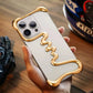 iPhone Phone Case Metal 3D Hollow Case For iPhone16 ProMax 14 15 Pro 16Plus  Aluminum Alloy Track Shell Air Bag Shockproof Cover Caseverse