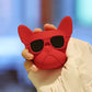 Cute Cartoon 3D Bulldog Dog Earphone Case for Airpods 3 2 1 Pro2 3rd Generation Silicone Soft Cover for Air Pods Pro 2 with Hook
