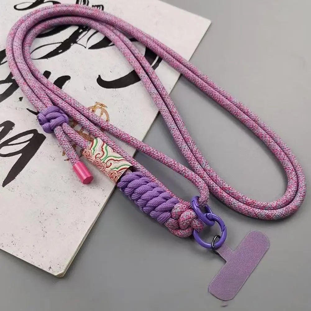 Mobile Phone Lanyard Adjustable Long Crossbody Lanyard Neck Rope Band Shoulder Anti Loss Cell Phone Accessories