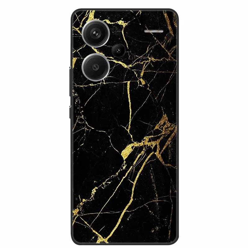 For Xiaomi Redmi Note 13 Pro+ Plus Case Fashion Marble Silicon Soft TPU Back Cover On Redmi Note 13 Pro Plus 5G Phone Cases Cool Caseverse