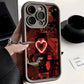 Case For iPhone 17 Cases iPhone 16 Pro Max Case Stylish Red Scenery Case For iPhone 16 12 14 11 13 Pro Max XS XR 7 8 Plus Cover