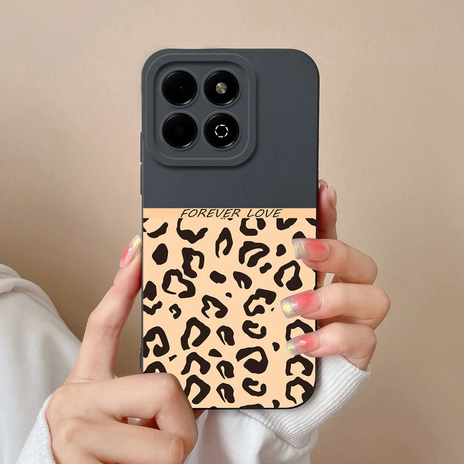 Case For Honor X6B Phone Back Cover Cute Avocado Soft Comfortable Liquid Silicone Camera Protection Anti Drop Bumper Capa Funda - Caseverse