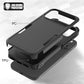 Heavy Duty Armor Shockproof Case For iPhone 17 Pro Max 17Air 16e 16 Plus TPU Frame Hard Plastic Phone Protective Cover Fundas