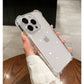 Luxury Transparent Silicone Phone Case For iPhone 16 15 14 13 12 11 Pro Max 16E XR X XS 7 8 14 15 Plus SE2 Shockproof Soft Cover - Caseverse