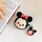 3D Cartoon Silicone Case for Airpods 1 2 3 Pro Wireless Earphone Protective Cover for Airpods Pro2 with Hook Caseverse