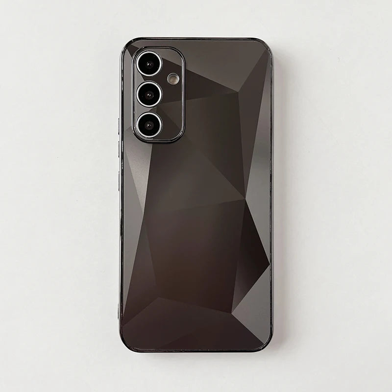 Luxury Soft TPU+PC+Acrylic Back Panel Shockproof Phone Case For Samsung S24 Ultra S22 S23 Ultra Plus FE A55 A54 A53 A34 Cover - Caseverse