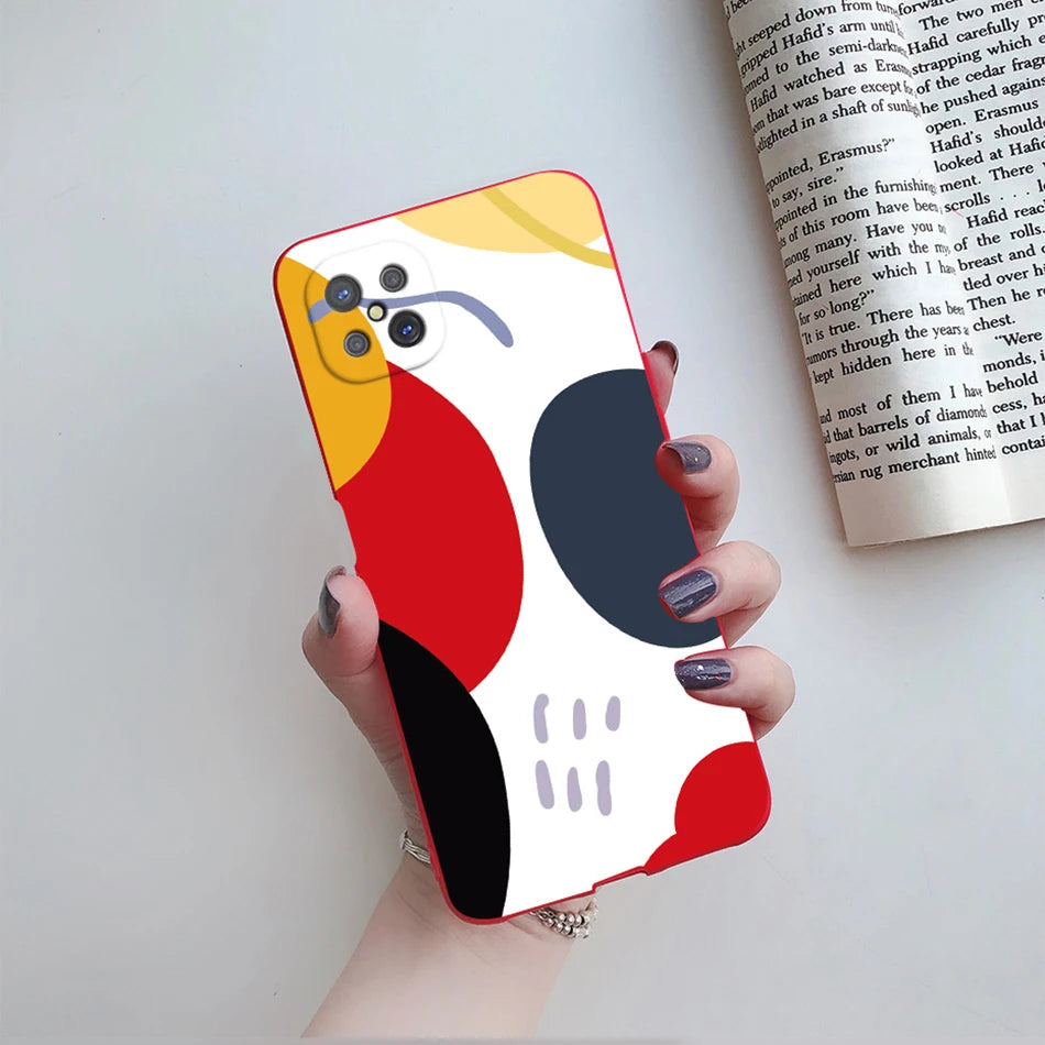Case For OPPO Reno4 Z 5G Phone Case Cute Flower Cartoon Silicone Soft Back Fundas Cover For OPPO Reno 4Z CPH2065 Reno4Z 5G Coque - Caseverse