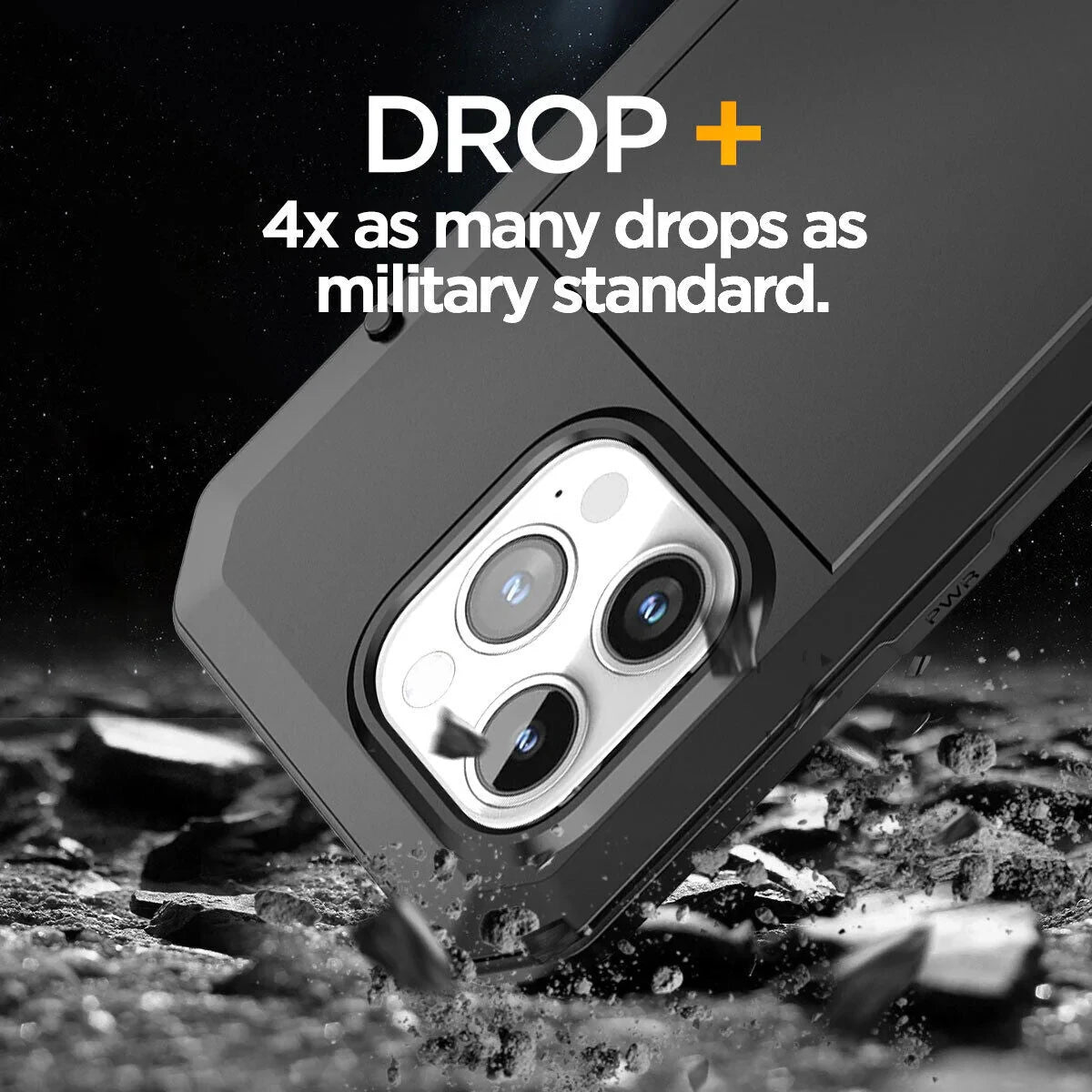 Armor Metal Aluminum Shockproof Phone Case for iPhone 15 14 Pro 12 11 Pro Max X XS XR 6 8 Plus Outdoor Military Cover - Caseverse