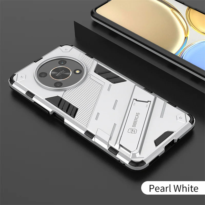 For Honor Magic 4 Lite Case Magnetic Holder Shockproof Armor Phone Cases for Honer Magic4 Lite 5G 4Lite Light 5G Rugged Cover - Caseverse