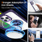 Metal Ring Magnetic Bracket Wireless Charging Phone Case for iPhone 16 15 14 Pro Max