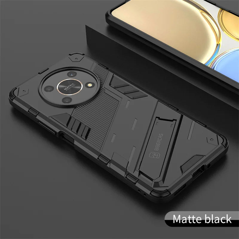 For Honor Magic 4 Lite Case Magnetic Holder Shockproof Armor Phone Cases for Honer Magic4 Lite 5G 4Lite Light 5G Rugged Cover - Caseverse