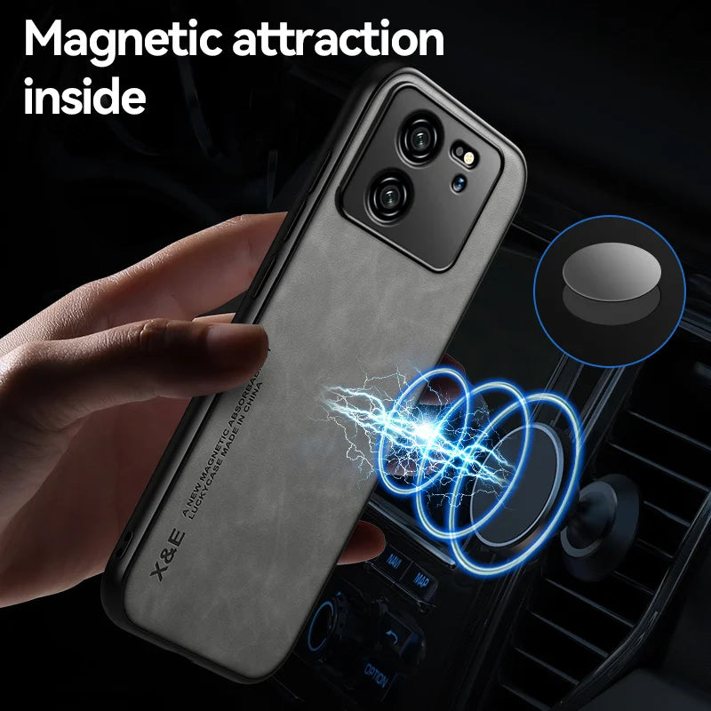For Xiaomi Mi 13T Pro Case Luxury Magnetic Leather Soft Phone Cases for Xiaomi 13T Pro Mi 13 T 13T Pro 13TPro T13 5G Back Cover