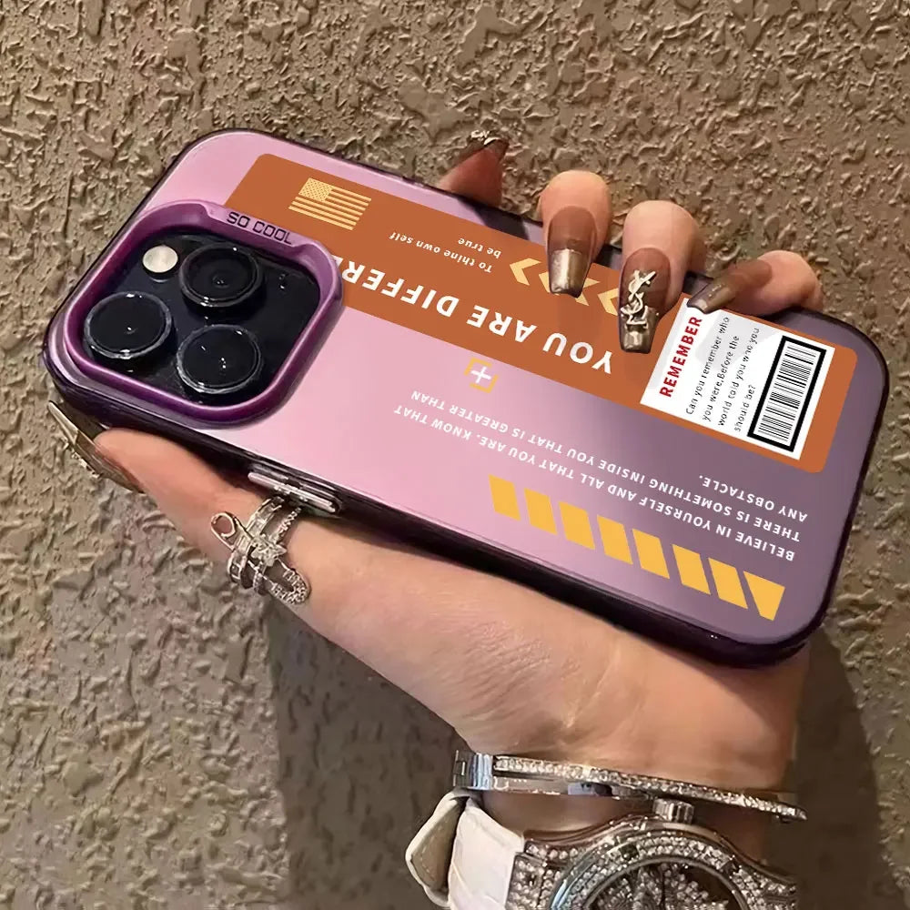 Case For Honor X6B X9B X8B X7B X7A X8A X9A X50I Label Letters Luxury Silver IMD Phone Case HonorX7B 4G X9A 5G Back Cover Fundas - Caseverse