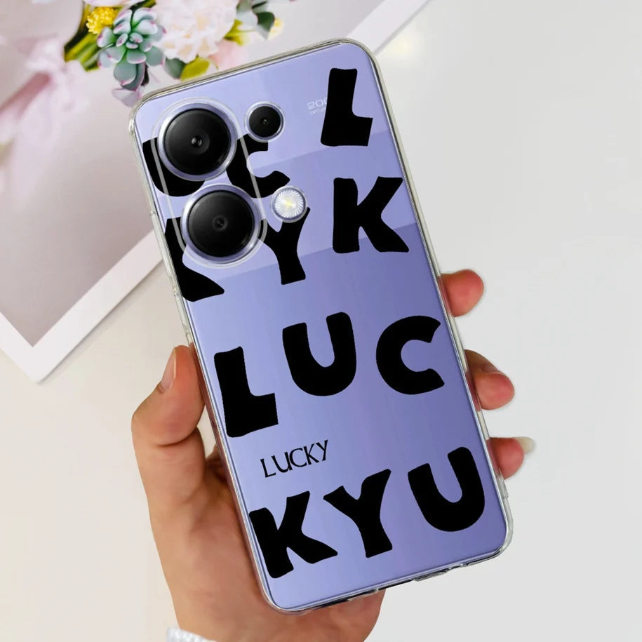 For Xiaomi Poco M6 Pro 2024 Case New Fashion Marble Cartoon Cover Soft Clear Silicone Funda For Xiaomi Poco M6 Pro 4G Phone Case Caseverse