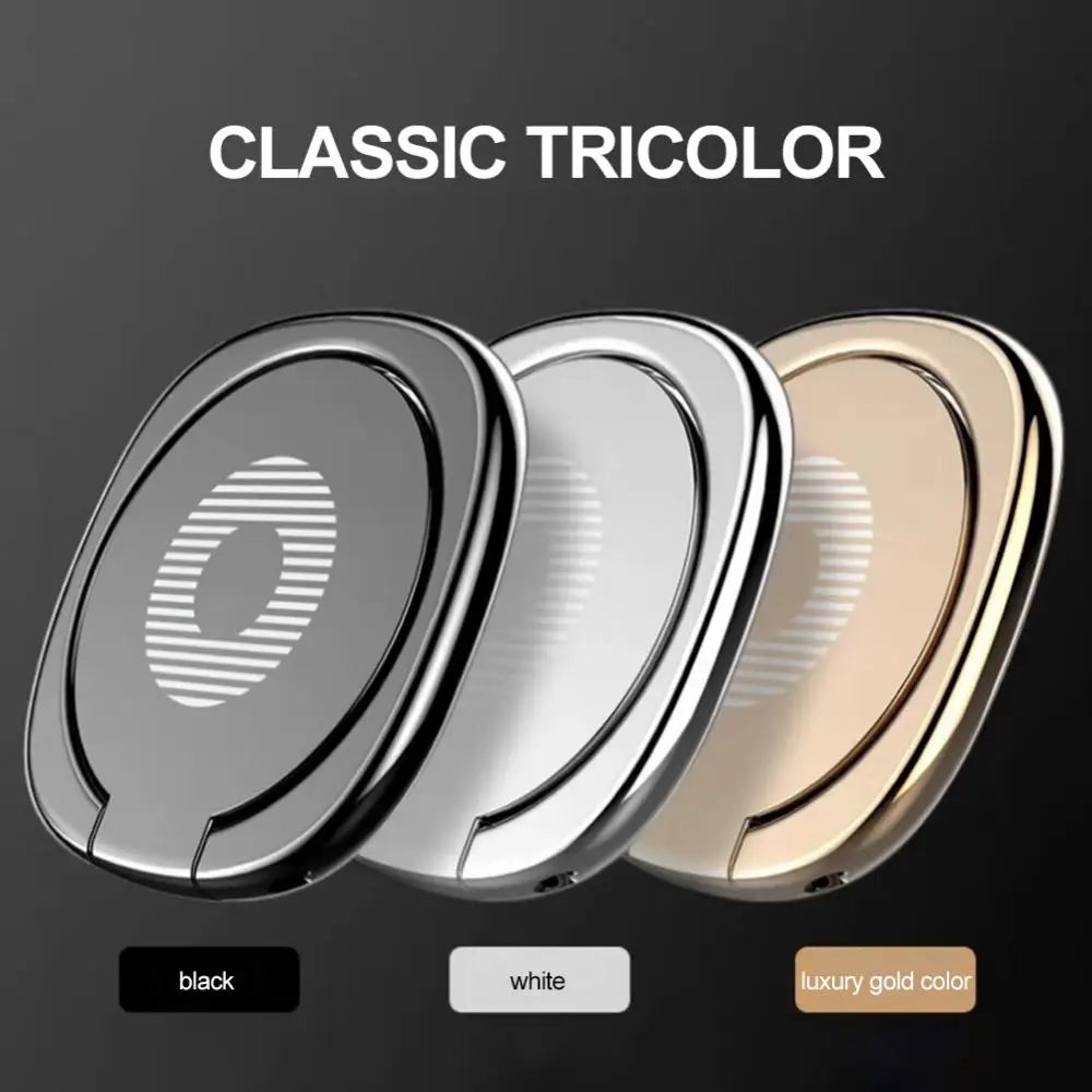 Metal Phone Holder Rotatable Finger Ring Stand Grip Universal Ultra thin Multifunction Desktop Support For Car Magnetic Holder Caseverse