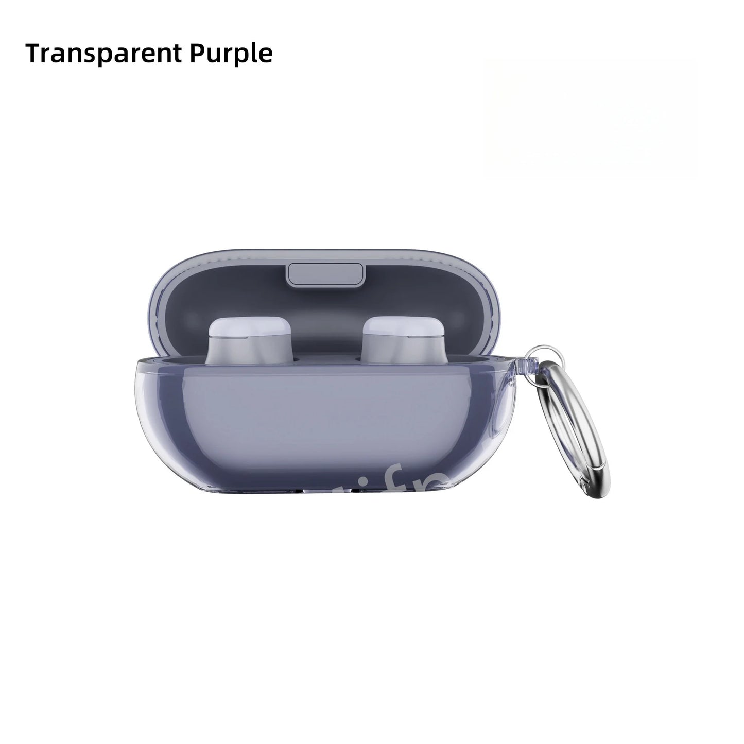 2024 New For Beats solo Buds Earbuds case Soft Transparent Protect Case With keyring Scratch resistant Case for Beats solo Buds