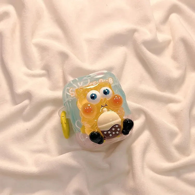 Cute Earphone Case for Apple AirPods 1 2 3 Pro 2 Case Fresh Candy Color Earphones Case Air Pods Pro Protective Cover With Hook Caseverse