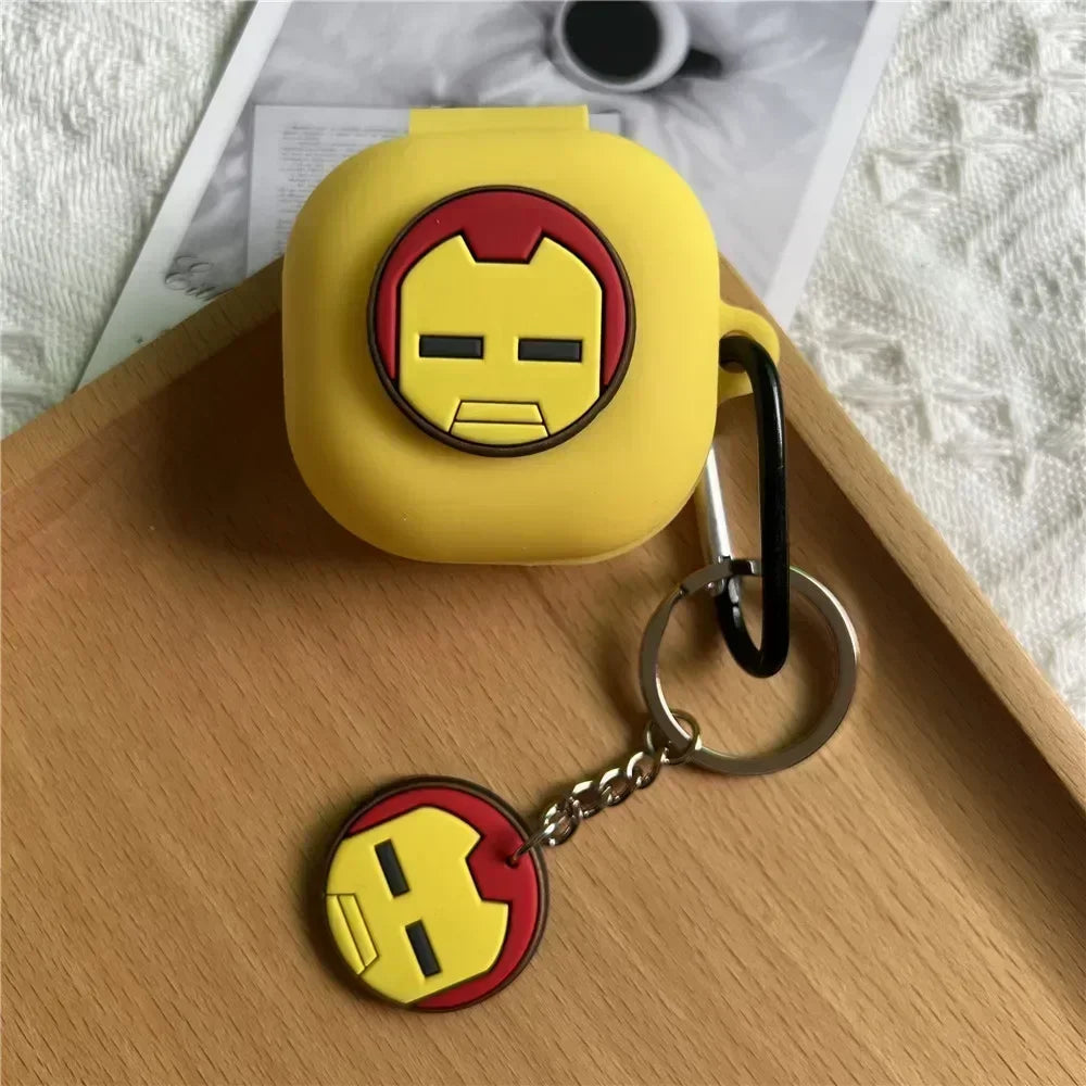 Cartoon Silicone Bluetooth Earphone Protective Case Suitable for SHOKZ OpenFit 2 T920 Scratch Resistant Earphone Case Caseverse