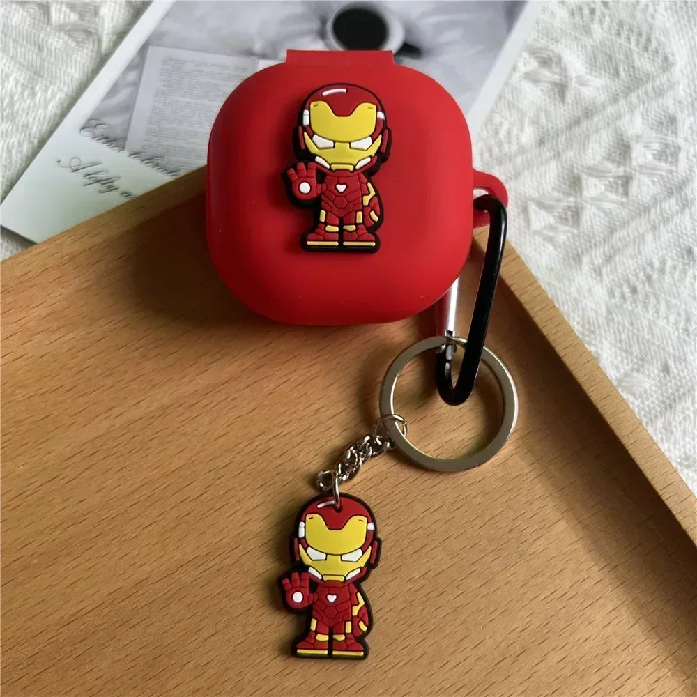 Cartoon Silicone Bluetooth Earphone Protective Case Suitable for SHOKZ OpenFit 2 T920 Scratch Resistant Earphone Case Caseverse