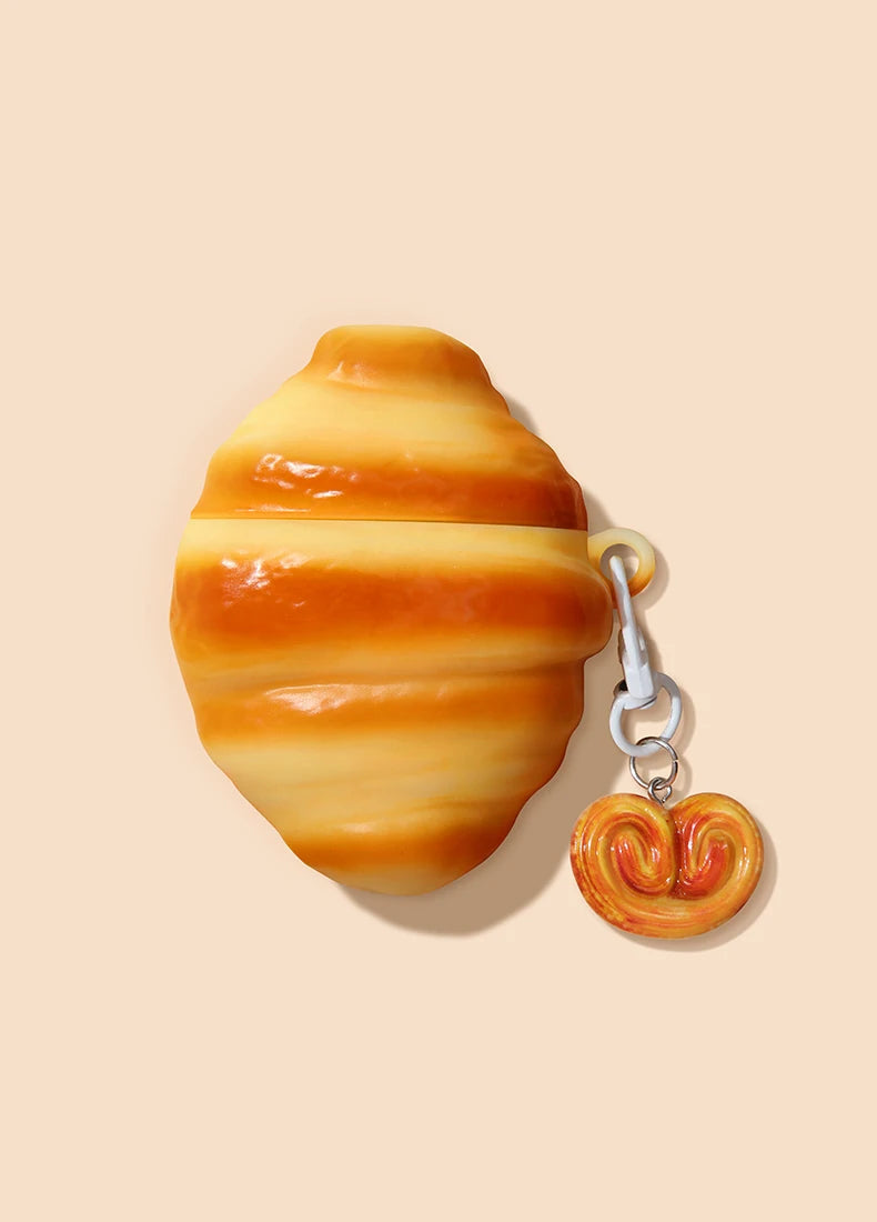 Toast Bread Donut Chocolate Cookies Case for Apple AirPods 4 1 2 3 Generation Cover for AirPods Pro 2nd Gen Air Pods Protective Caseverse