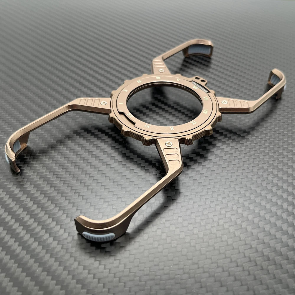 Metal Magnetic Case For iphone 16 Pro Max Cover 16 Plus 15 14 13 Aluminum Alloy Rimless Bumper Built-in 360° Invisible Holder