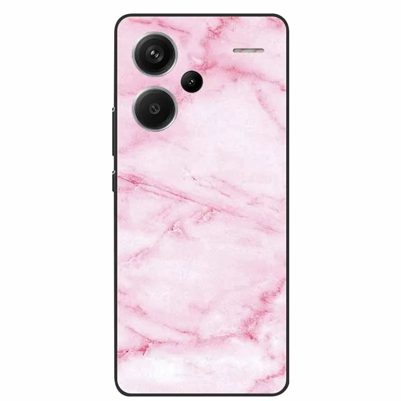 For Xiaomi Redmi Note 13 Pro+ Plus Case Fashion Marble Silicon Soft TPU Back Cover On Redmi Note 13 Pro Plus 5G Phone Cases Cool - Caseverse