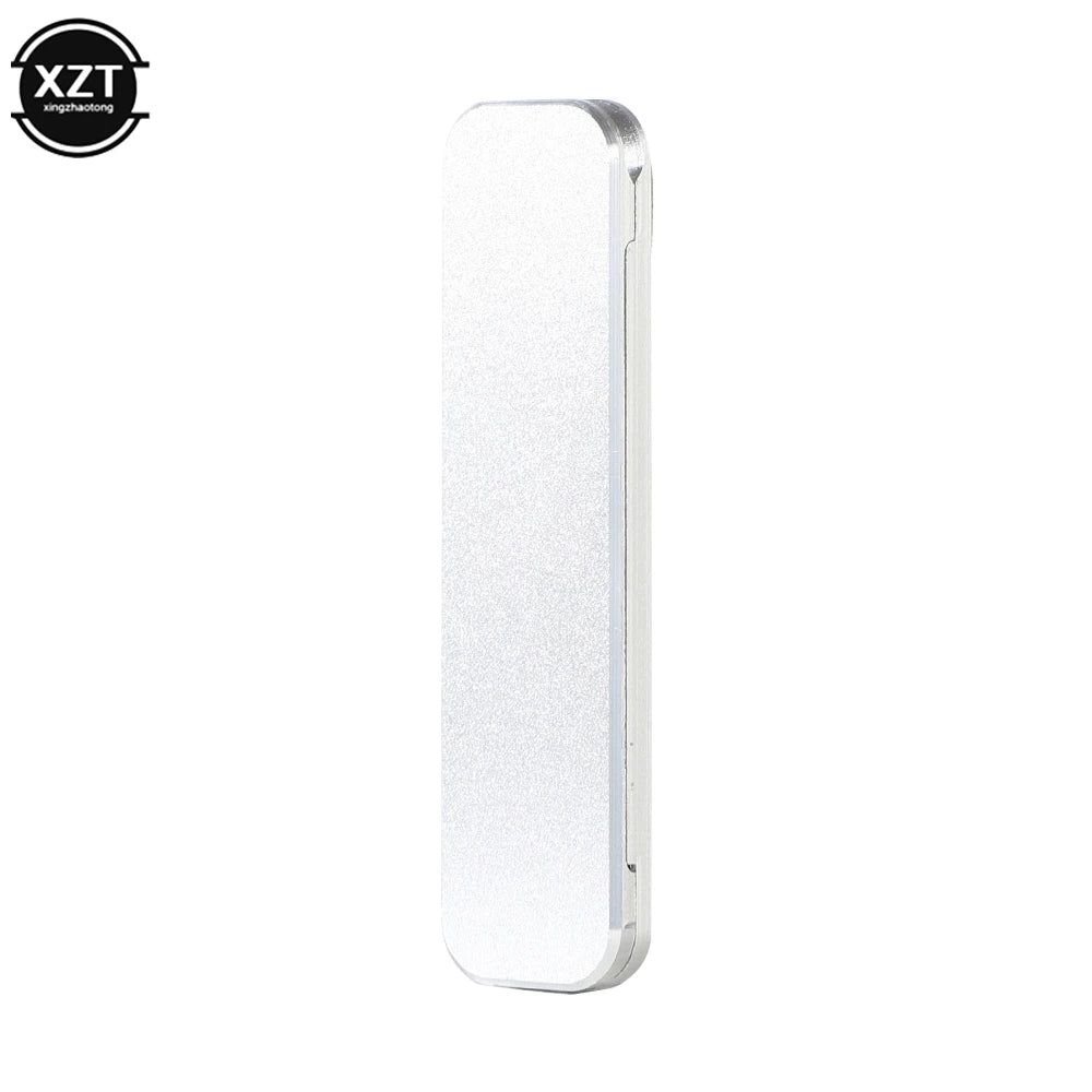 Universal Mini Metal Folding Mobile Phone Holder Aluminum Alloy Invisible Portable Desktop Stand Mount Mobile Phone Accessories