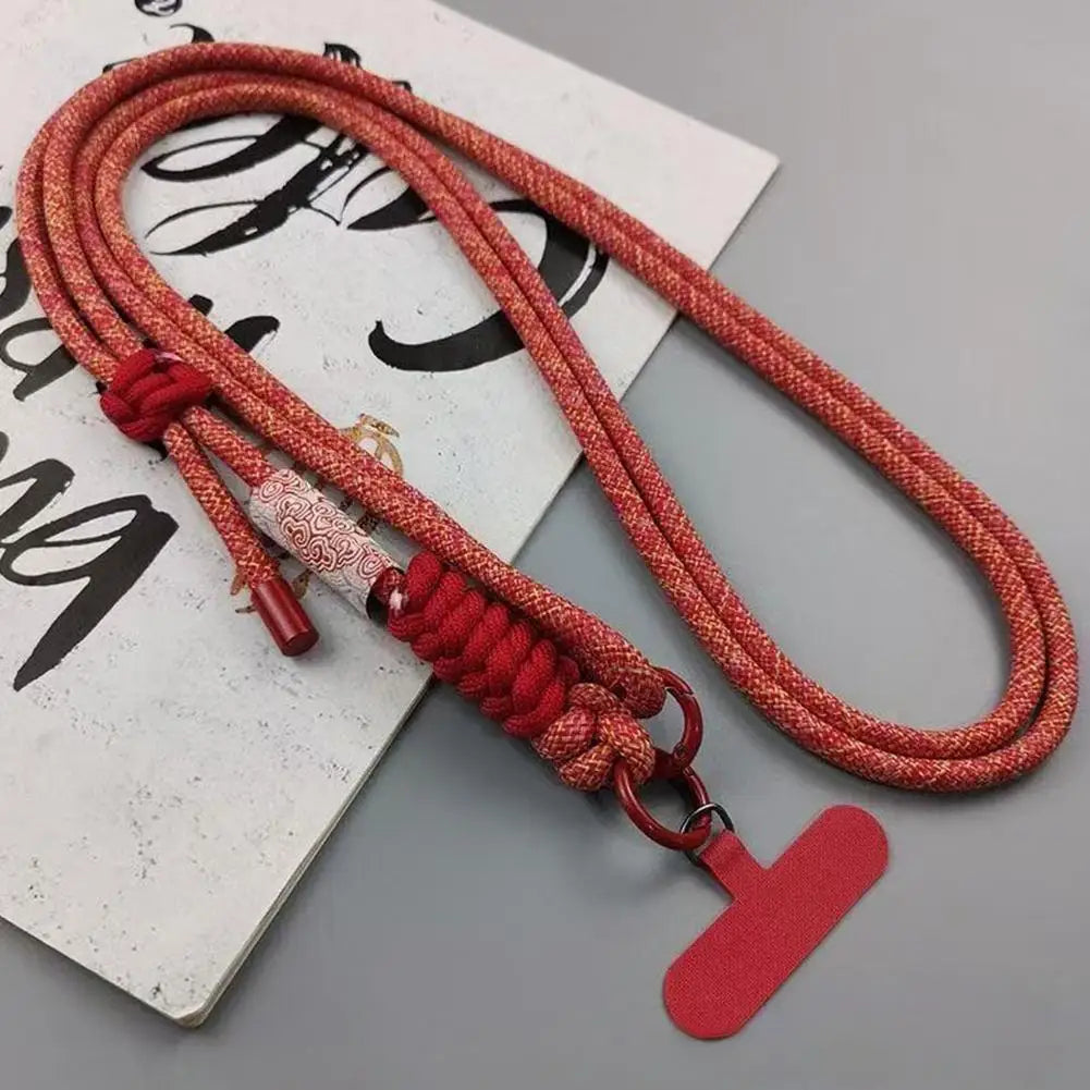 Mobile Phone Lanyard Adjustable Long Crossbody Lanyard Neck Rope Band Shoulder Anti Loss Cell Phone Accessories