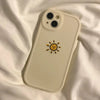 Simple Sun Moon Phone Case For iPhone 14 Plus 7 8 X XS XR 11 12 13 Pro Max Silicone Cases Cover Caseverse