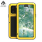 Original LOVE MEI Metal Armor For iphone 16 Pro Max Case 15 Plus 14 Military Grade Silicone Shockproof Cover Built-in Protector - Caseverse