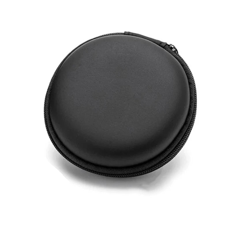 Bluetooth Headset Headphone Hard Case for Wired Earphones Storage Bag Case Portable Travel Shockproof Earbuds Carrying Pouch Bag Caseverse