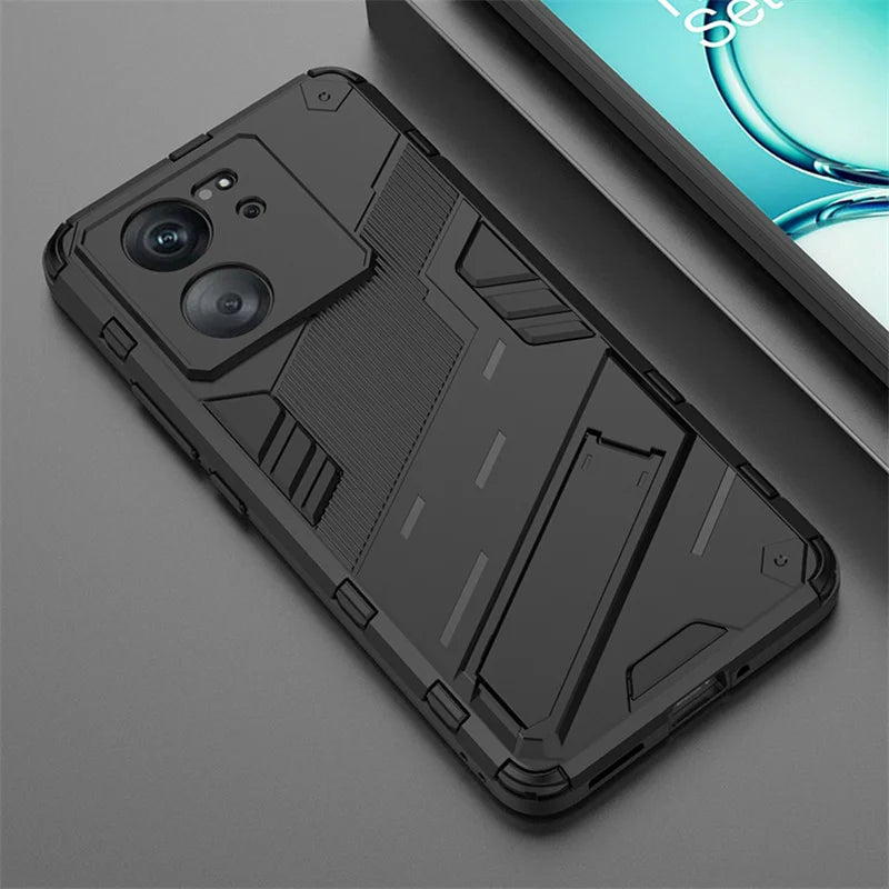 Rugged Armor Shockproof Phone Case For Xiaomi Mi 11 12 13 Lite 14 10T 11T 12T 13T Poco F3 F4 F5 Pro Holder Stand Back Cover - Caseverse