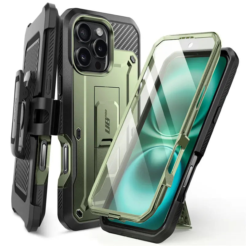 SUPCASE For iPhone 16 Pro Max Case 6.9" (2024) UB Pro Full-Body Heavy Duty Rugged Phone Case with Built-in Screen Protector - Caseverse