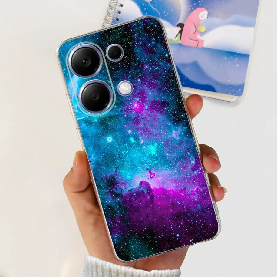 For Xiaomi Poco M6 Pro 2024 Case New Fashion Marble Cartoon Cover Soft Clear Silicone Funda For Xiaomi Poco M6 Pro 4G Phone Case - Caseverse