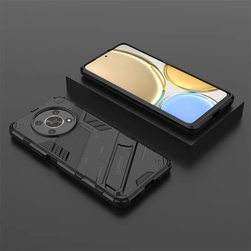 For Honor Magic 4 Lite Case Magnetic Holder Shockproof Armor Phone Cases for Honer Magic4 Lite 5G 4Lite Light 5G Rugged Cover - Caseverse